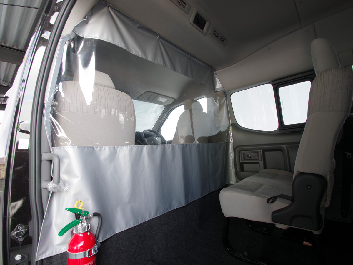 キャラバン NV350 ワイドスーパーロング カーテン サンシェード 車中泊
