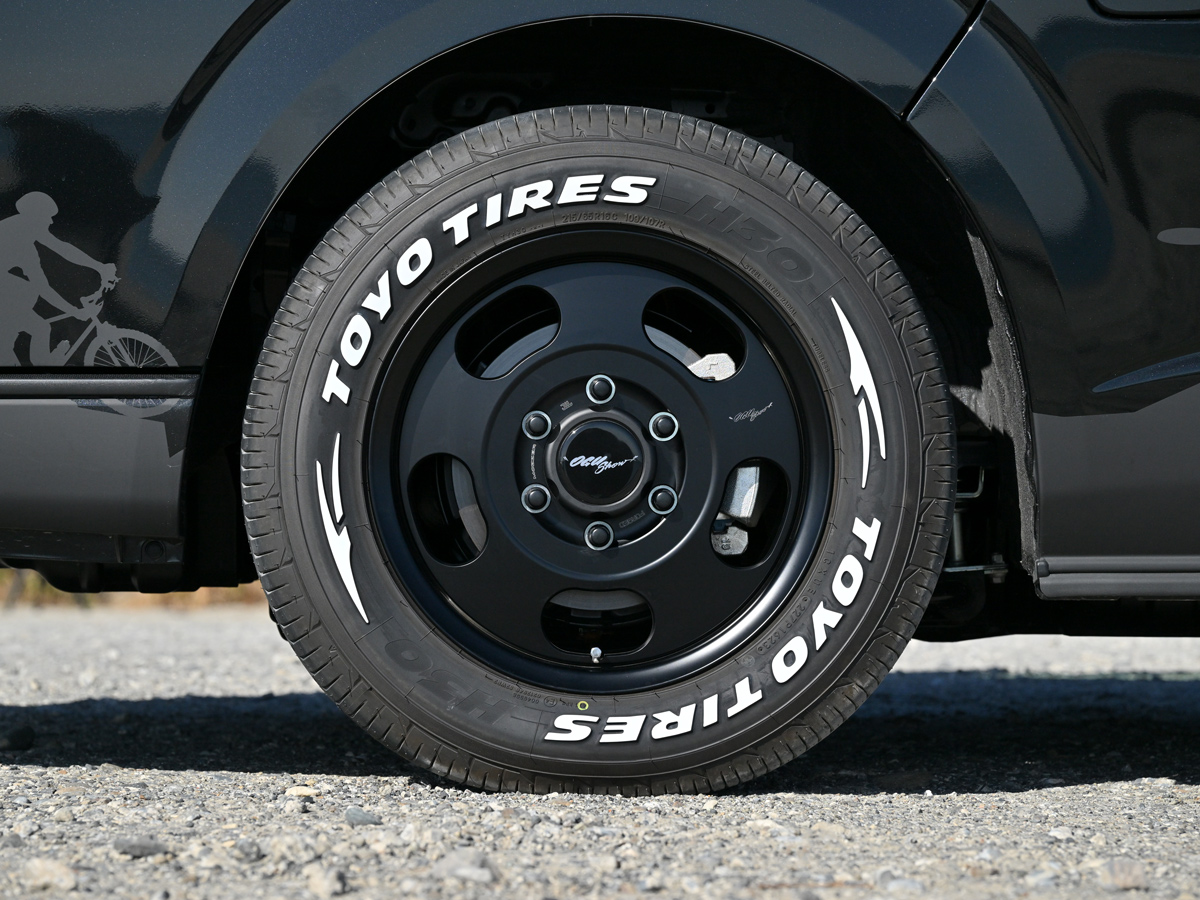 タイヤ・ホイール4本セット】キャラバン Frontline SFW ?｡ OGUshow ver. 16×6.5j＋45・TOYO TIRES H30  | オグショーオフィシャルネットストア