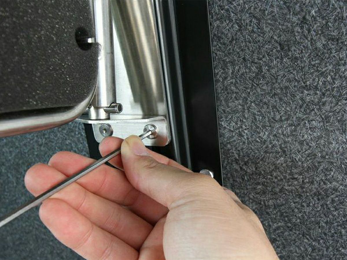 T*o様 ハイエース オグショー ウィンドウパネル ESサイドロッドホルダー付セ ESサイドロッドホルダー（W） 本体（4本積み）【在庫限りで販売終了