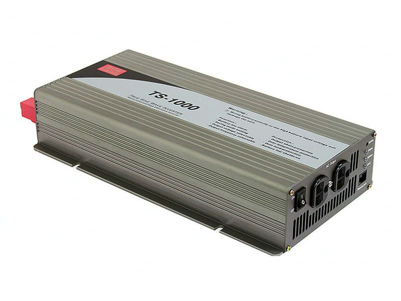 MEANWELL 正弦波インバーター 1500W 12V 通常コンセントタイプ TS-1500 