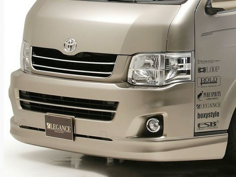 ※新品未使用※ハイエース３型200系フロントスポイラー 3型ハイエース ワイドボディー用 ESSEX フロントリップ