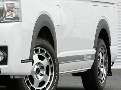 JAOS フェンダーガーニッシュ ハイエース 200系　中古　５点　ジャオス ハイエース JAOS フェンダーガーニッシュ Type-Xを販売
