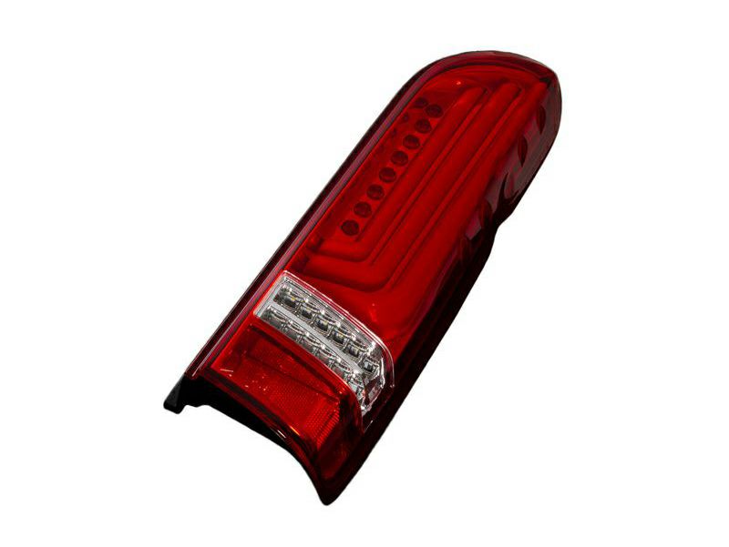 200系ハイエース VALENTI LEDテールランプ REVO Type3 ハーフレッド 