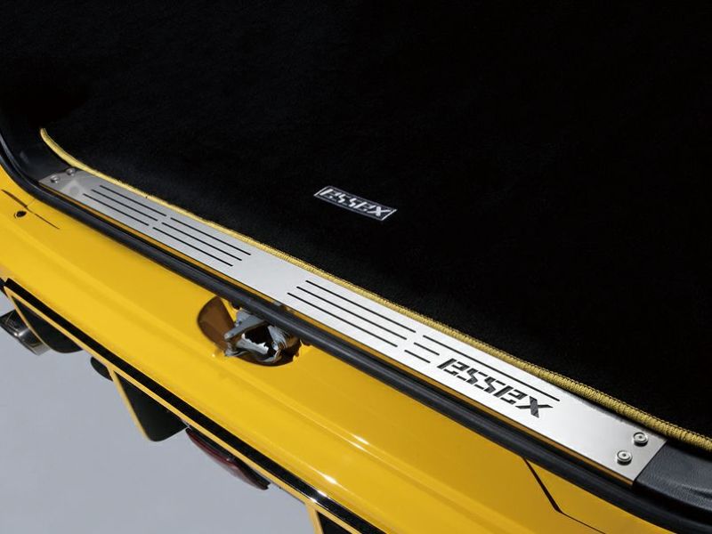 200系ハイエース S-GL標準ボディ ESSEX リアスカッフプレートカバー 