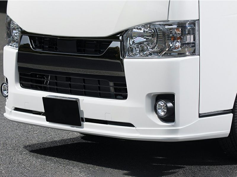200系ハイエース 4型～現行型 標準ボディ ESSEX フロントリップスポイラー Ver.5 未塗装 | オグショーオフィシャルネットストア