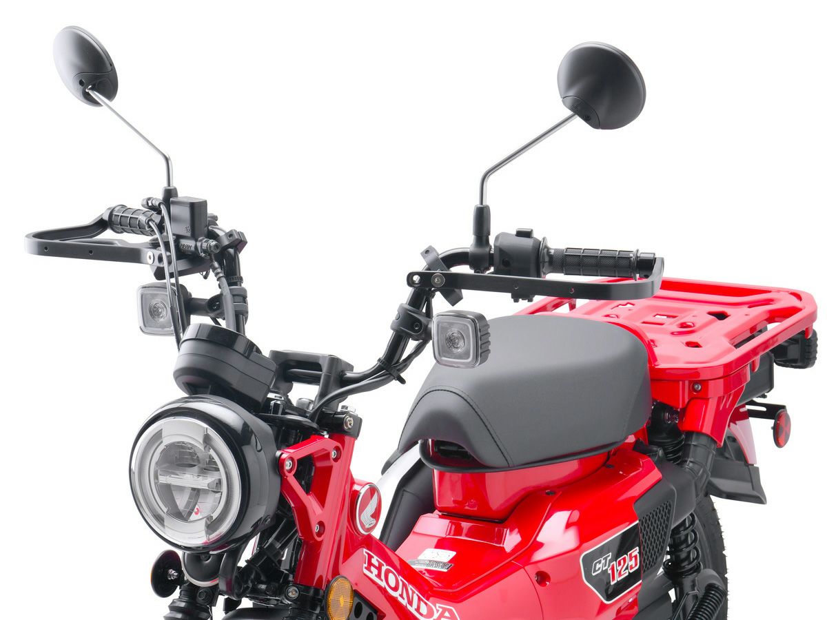 ZETA アドベンチャー アーマーハンドガード CT125専用 ブラック 