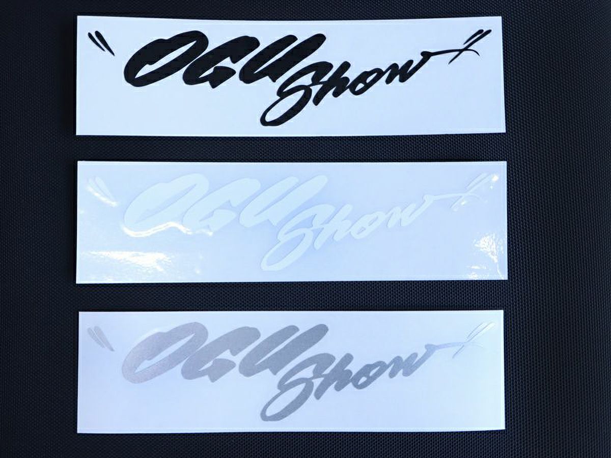 OGUshow ブラッシュステッカー【ネコポス対応】 | オグショー OGUshow ブラッシュステッカー【ネコポス対応】 | オグショー