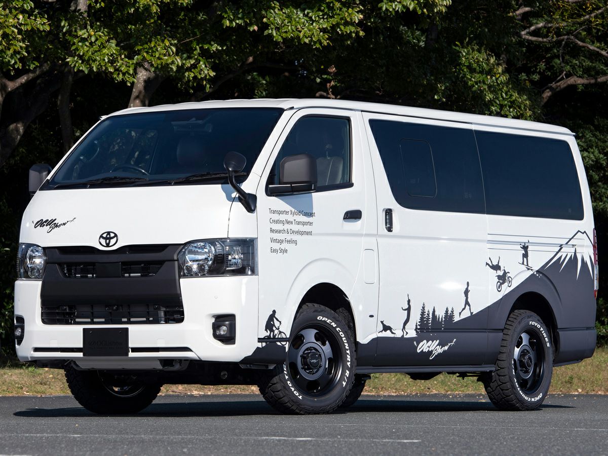 200系ハイエース Frontline SFW Ⅲ OGUshow ver. 16×6.5j＋38 ホイール 