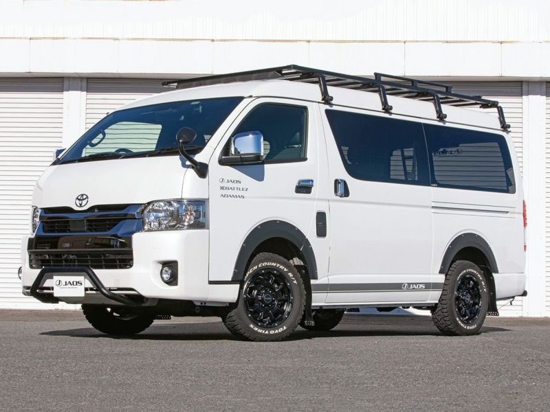 ハイエース200系　3型ワイド（後期） ハイエース3型(ワイドボディ)用フロントスポイラー WALD