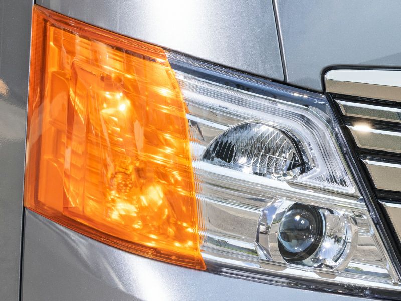 キャラバン 1BOXNETWORK ヘッドライト コーナーレンズ カバー